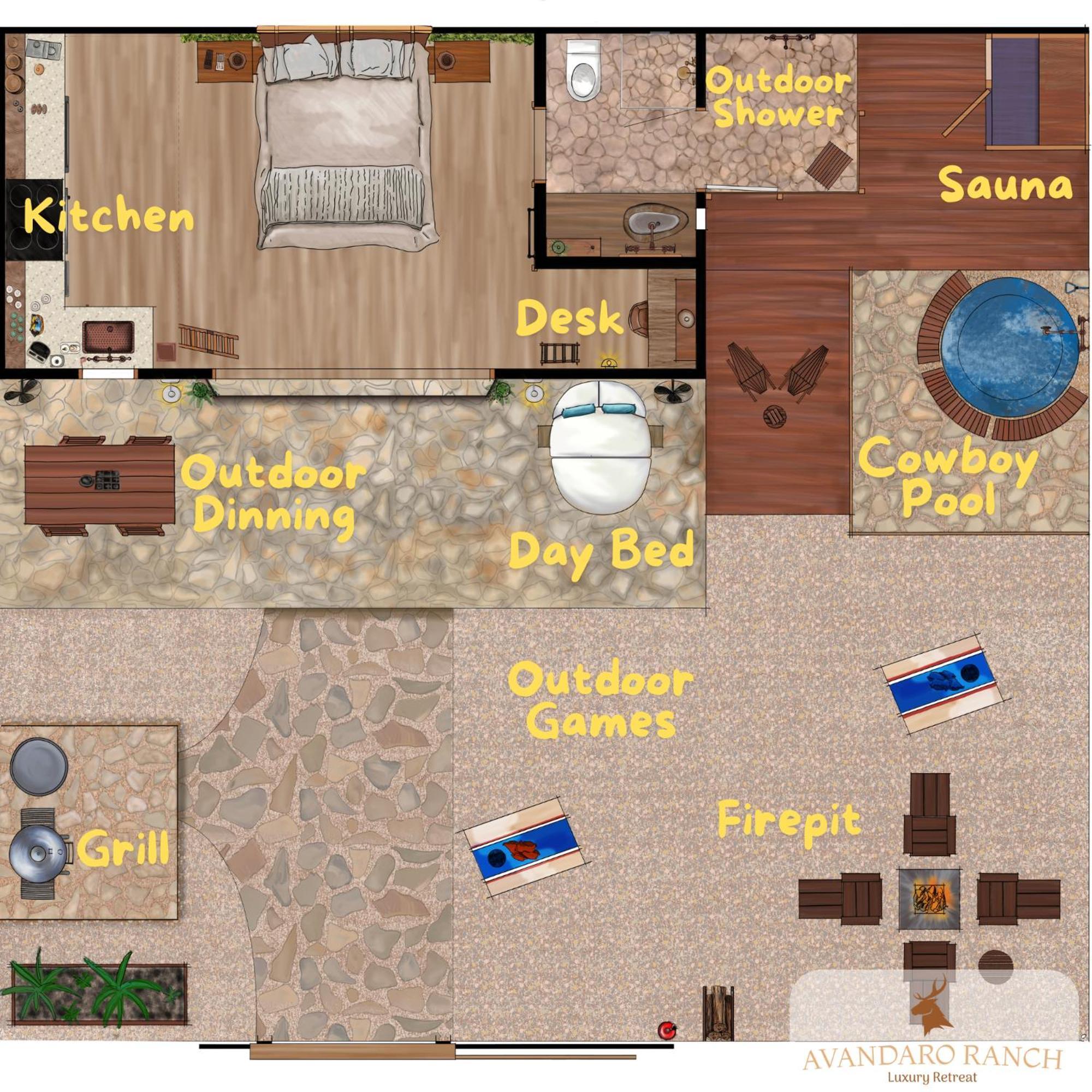 Romantic Luxury Retreat Hot Cold Pool & Sauna วิมเบอร์ลีย์ ภายนอก รูปภาพ